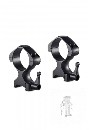 Montáž HAWKE Precision oceľová Weaver (34mm/ 2pcs High) s motýlikmi