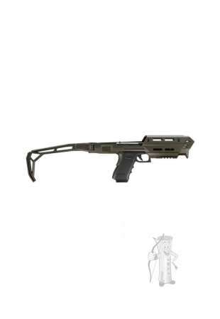 Konverzia pre Glock 17/19 FAB KPOS AMP zelená