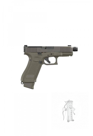 Pištoľ Glock 45 Hunter Edition (MOS/FS/M13,5x1LH/Green)