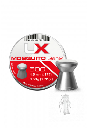 Diabolo UX Mosquito Gen2 4,5mm 500ks