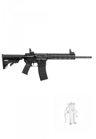 Tippmann M4-22 LTE 16" M-Lok, BLACK, kal. .22LR (A101298)