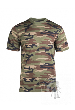 Tričko MIL TEC US Woodland