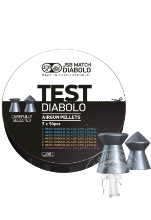 Strelivo Diabolo JSB Test Match 4,5mm 350ks