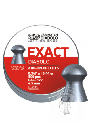 Diabolo JSB  Exact 4,50mm 500 ks