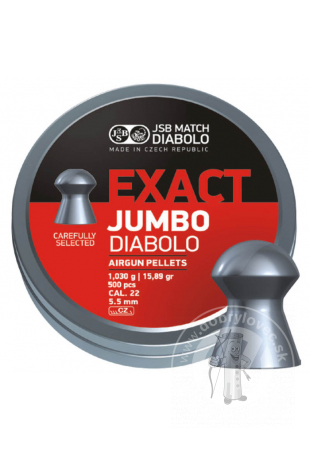 Strelivo Diabolo JSB Jumbo Exact  5,5 500 ks