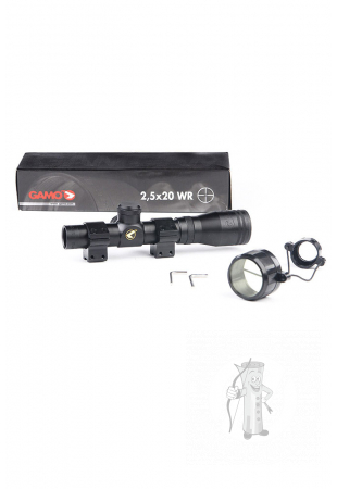 Puškohľad GAMO 2,5 x 20 WR