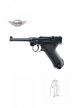 Pištoľ CO2 Legends P.08, kal. 4,5mm BB