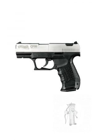 Pištoľ CO2 Walther CP99 bicolor, kal. 4,5mm diabolo
