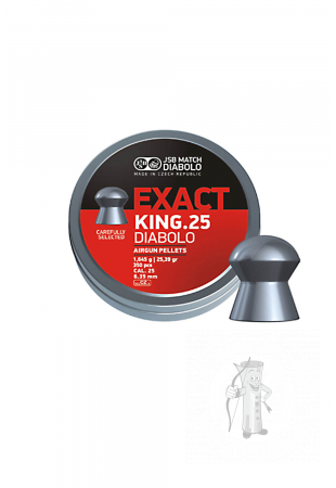 Strelivo Diabolo JSB Exact King 6,35 mm 350 ks