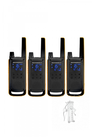 Vysielačky Motorola TLKR T82 Extreme 4 kusy