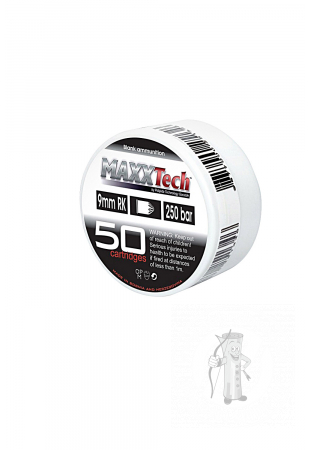 Náboj akustický Maxx Tech 9mm RK