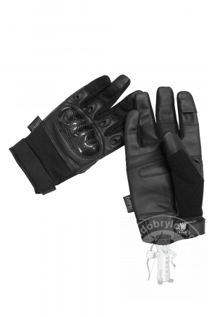 Taktické rukavice Mission čierne