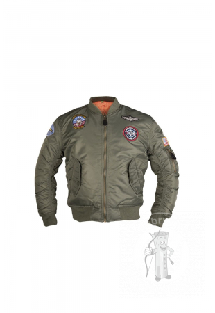 Bunda detská Bomber Mil Tec