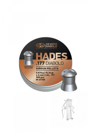Diabolo JSB Hades 4,50mm 500ks