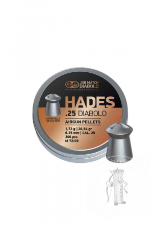 Diabolo JSB Hades 6,35mm 300ks
