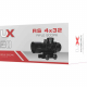 Puškohľad UX RS 4x32, osvetlený, montáž (weaver)